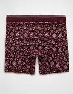 AEO Men's Paisley 6" Ultra Soft Boxer Brief