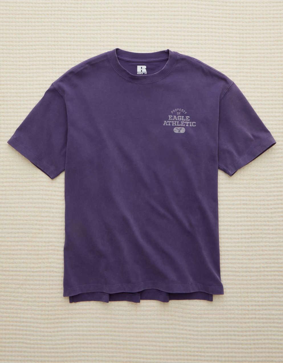 AE x Russell Athletic Heavyweight Eagle Graphic T-Shirt