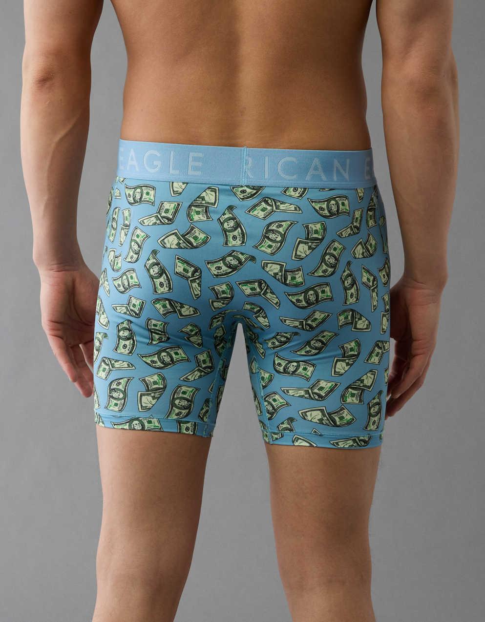AEO 男士 Money 6" 彈性平腳短褲