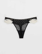 Show Off Sheer Happiness Lace Thong Underwear