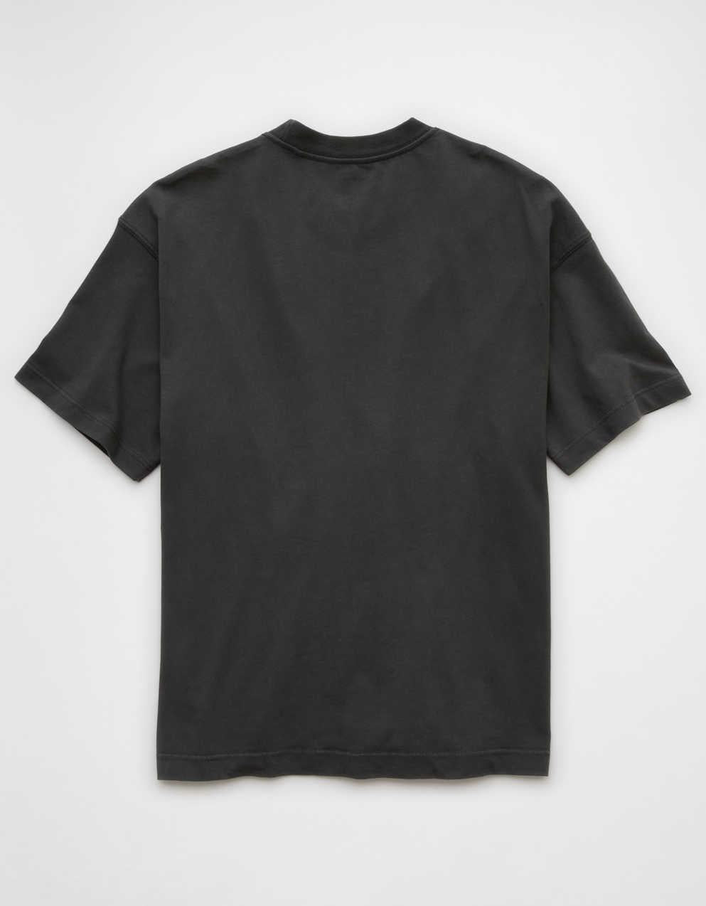 AE Boxy Fit Sueded Jersey T-Shirt
