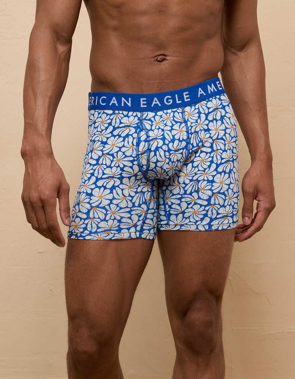 AEO 男士花卉 6' 經典平角短褲